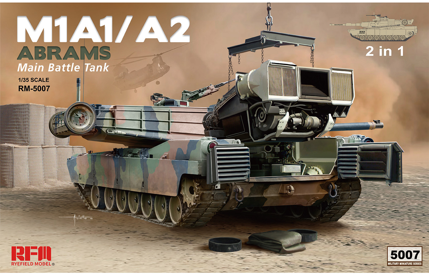 RM-5007 M1A1/A2  2in1