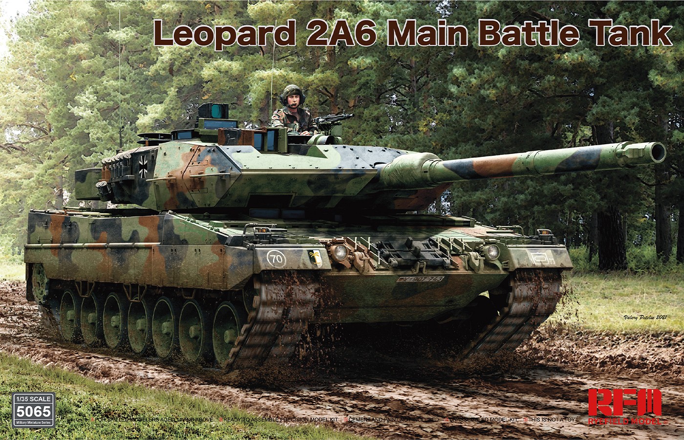 RM-5076 豹2A6主战坦克
