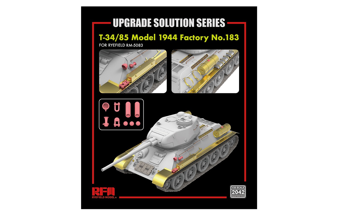 RM-2042 1/35 T-34/85 升级件