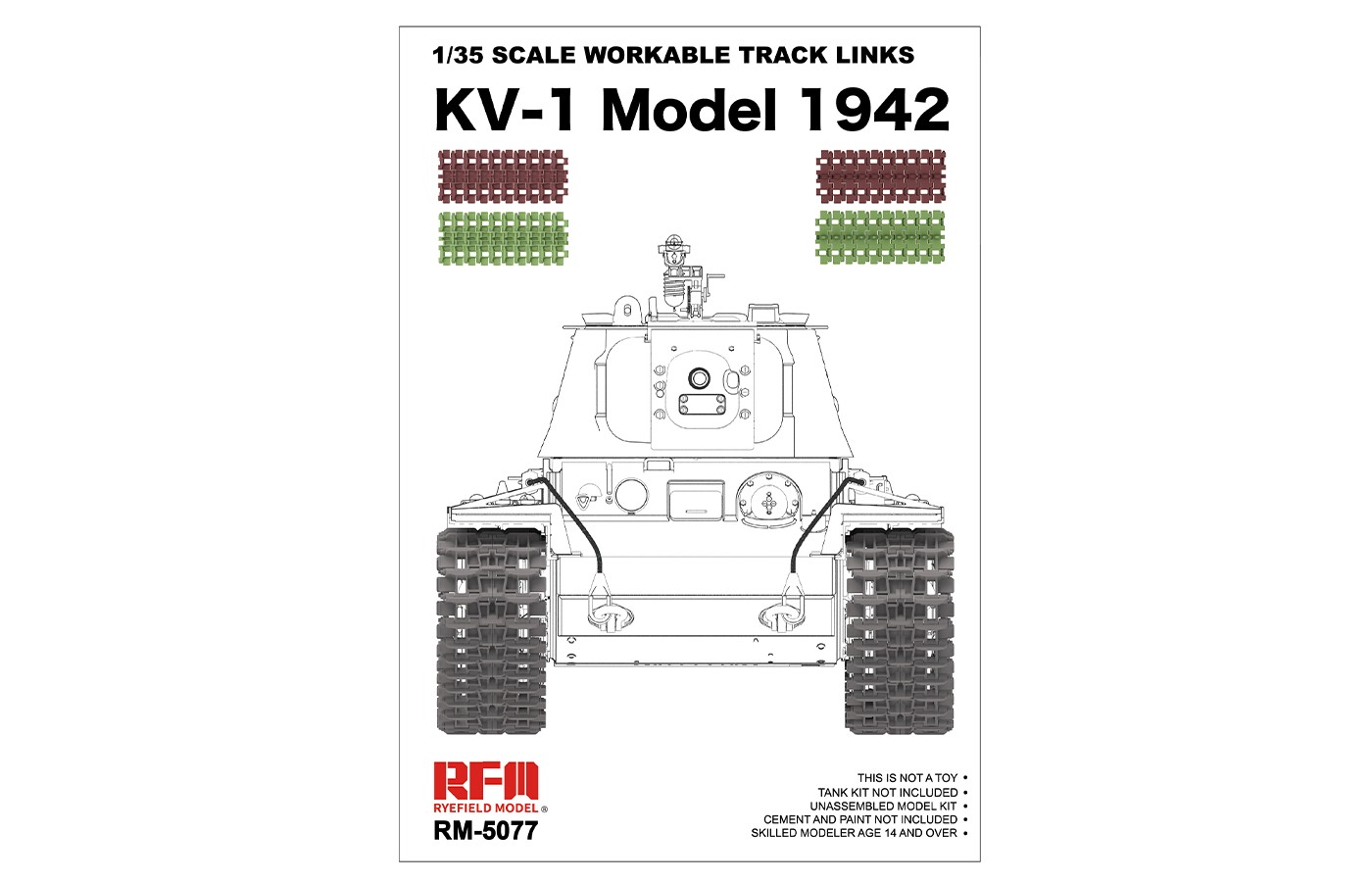 RM-5077 KV-1 活动履带
