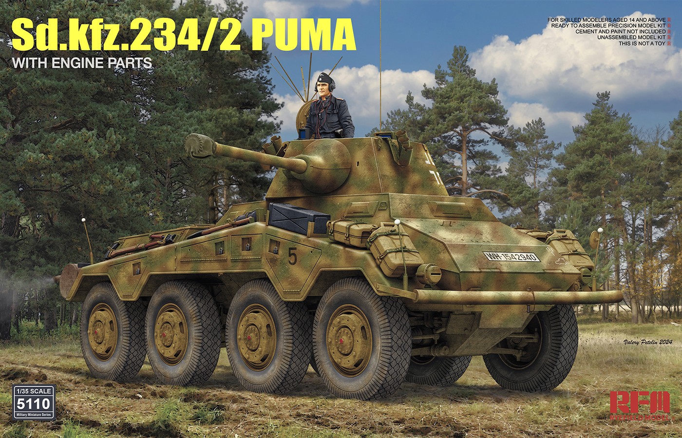 RM-5110 Sd.kfz 234/2 美洲狮